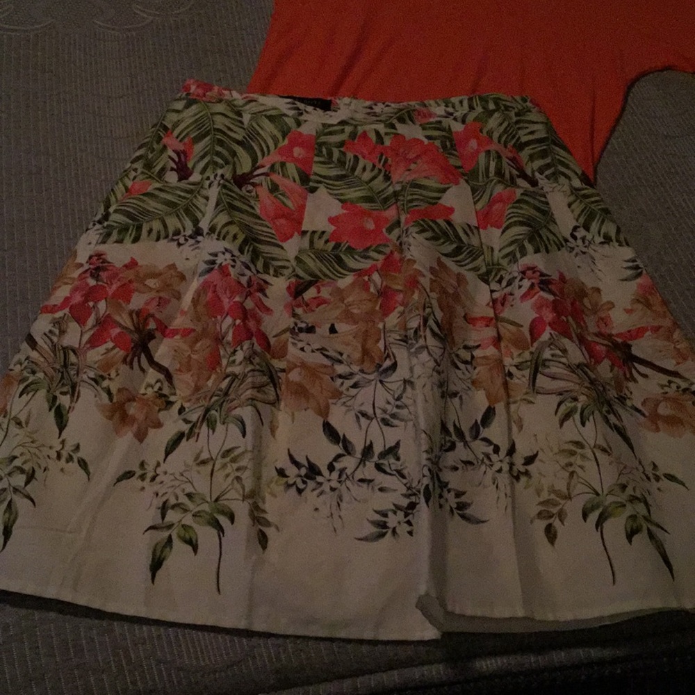 Blouse & Skirt - Talbots pleated skirt & Top - Picture 2 of 2